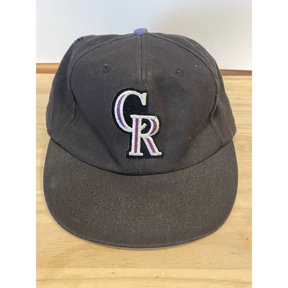 Colorado Rocky's Baseball vintage Hat ANNCO Strap Back Adjustable -Made In USA